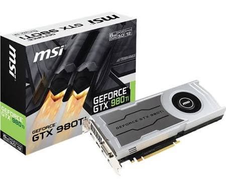 MSI GeForce GTX 980 Ti I 6GD5 V1 Graphics Card _ 6 GB GDDR5